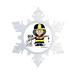 The Holiday Aisle® Personalized Friendly Folks Cartoon Snowflake Future Fire Fighter | 5.5 H x 5.5 W x 0.25 D in | Wayfair