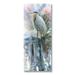 Stupell Industries Heron Bird Pond Water's Edge Canvas Wall Art By Dave Bartholet Canvas in Blue/Gray | 48 H x 20 W x 1.5 D in | Wayfair