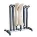 Rebrilliant 3-Pair Boots Rack Adjustable Spacing Heavy Duty Frame 22 x 22 x 12" Plastic/Metal in Black | 20.4724 H x 21.2598 W x 11.811 D in | Wayfair