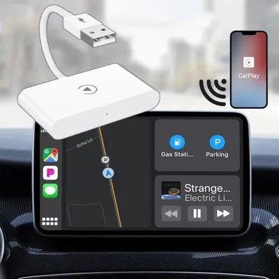 Adaptateur CarPlay sans fil pour Apple USB Type-C Limitation de voiture Lecteur 5G Dongle