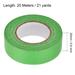 3Pcs 20mm 0.8 inch Wide 20m 21 Yards Masking Tape Painters Tape Rolls 3 Colors - Red, Light Green, Yellow - 20mm x 20m