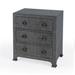 Chatham Raffia 3-Drawer Accent Chest