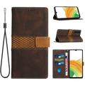 Mantto for Samsung Galaxy A34 5G Premium Leather Flip Zipper Wallet Case Cover Pouch Bag with Wrist Strap Card ID Holder Kickstand Pocket Handbag Magnetic for Samsung Galaxy A34 5G Brown