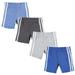 Hudson Baby Boy Shorts Bottoms 4-Pack Blue 0-3 Months