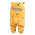 Qufokar Burp Gender Neutral Baby Swaddles Baby Boys Girls Cartoon Flannel Swaddle Wrap Printed Sleeping Blanket Cooton Warm Hoodie Swaddle Wrap