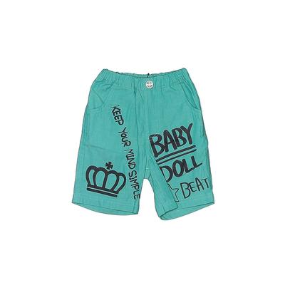 Babydoll Shorts: Blue Bottoms - Kids Boy's Size 100