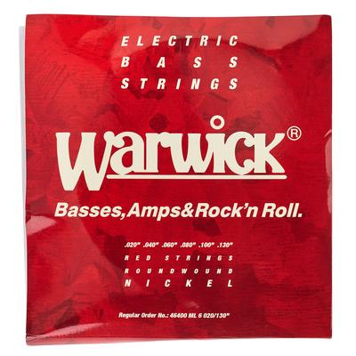 Warwick 46400 ML 6 Red Strings Nickel