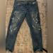 American Eagle Outfitters Jeans | Destroyed Boyfriend American Eagle Denim | Color: Blue | Size: 10