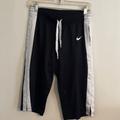 Nike Pants & Jumpsuits | Nike Cropped Pants | Color: Black/White | Size: S/4-6