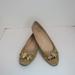 Kate Spade Shoes | Kate Spade Phoebe Beige Suede Loafer Slip On Flats Shoes | Color: Gold/Tan | Size: 6.5