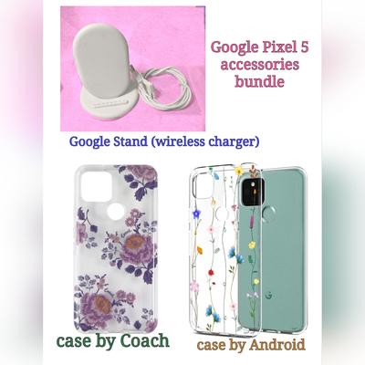 Coach Cell Phones & Accessories | Google Pixel 5 Accessories Set | Color: Purple/White | Size: Os