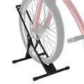 Adjustable Bike Stand,Bicycle Floor Parking Rack,Steady Wheel Holder Fit All Mountain & Road Bikes w/Tire Width under 2.8",Indoor Outdoor Cycling Storage Organizer,Apartment Garage Cycle Tires Holder