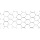 Nortene - Grillage métalique 1,5 x 25 m - maille 41 x 0,8 mm - structure hexagonale - triple torsion