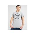 Official Team Manchester City FC Manchester Is Blue T-Shirt - Grey - Mens, Grey