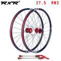 Bike Wheels RXR mountain bike wheelset 275 inches RW3 MTB Aluminum alloy Disc Brake 5 Bearings 711speed Thru AxleQR Bicycle Wheel 221130