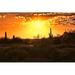 Union Rustic Sunset View of the Arizona Desert w/ Cacti, USA - Wrapped Canvas Photograph Canvas | 12 H x 18 W x 1.25 D in | Wayfair