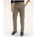 Brooks Brothers Men's Washed Stretch Chino Pants | Green | Size 38 30