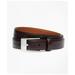 Brooks Brothers Boys Classic Leather Belt | Burgundy | Size 24