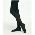 Brooks Brothers Women's Cable Knit Tights | Black | Size Medium