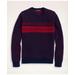 Brooks Brothers Men's Big & Tall Merino Wool Fair Isle Sweater | Navy/Red | Size 3X