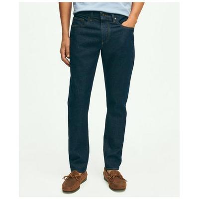 Brooks Brothers Men's Classic Slim Fit Denim Jeans | Dark Blue | Size 30 30