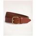 Brooks Brothers Men's Leather Belt | Brown | Size 32