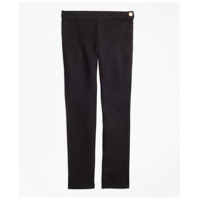 Brooks Brothers Girls Knit Ponte Skinny Pants | Black | Size 5