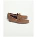 Brooks Brothers Men's Sconset Camp Moc in Leather Shoes | Dark Brown | Size 11 D