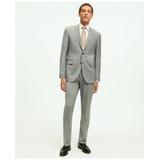 Brooks Brothers Men's Milano Fit Wool Pinstripe 1818 Suit | Grey | Size 38 Short