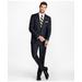 Brooks Brothers Men's Classic Fit Tic 1818 Suit | Blue | Size 38 Regular