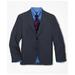 Brooks Brothers Boys Prep Two-Button Wool Suit Jacket | Grey | Size 20