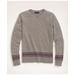 Brooks Brothers Men's Big & Tall Merino Fair-Isle Trim Sweater | Grey | Size 3X