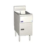 Pitco SE14 Solstice Commercial Electric Fryer - (1) 50 lb Vat, Floor Model, 220v/3ph, Stainless Steel