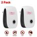 Ultrasonic Pest Repeller 100% Safe Electronic Pest Control Ultrasonic Repellent Indoor Plug in Ultrasonic Pest Repellent for Mice Cockroach Spider Ant Mosquito Bug Insect(2 Pack)