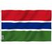 Anley Fly Breeze 3x5 Feet Gambia Flag - Gambian Flags