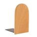 Natural Creative Wood Bookend Holder Reusable Resistance to Fall Bookshelf Office Desktop Student Book Stand B Small
