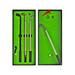 Shakub Mini Golf Club Putter Ballpoint Pen Golfers Gift Box Set Desktop Decor Toys