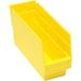 23 5/8 Deep x 4 1/8 Wide x 6 High Yellow Shelf Bin