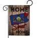 Ornament Collection 13 x 18.5 in. State Pennsylvania Home Sweet American State Vertical Garden Flag with Double-Sided House Decoration Banner Yard Gift