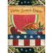 Toland Home Garden American Folk Outdoor Garden Flags 18 x 12.5