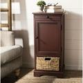 SAFAVIEH Raven Tall Storage Unit Red