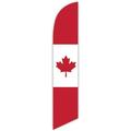 Cobb Promo Canada Flag Advertising Feather Flag 12ft - Replacement Flag Only Without Poleset