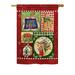 Breeze Decor BD-XM-H-114162-IP-BO-DS02-US Happy Holiday Gingerbread Winter - Seasonal Christmas Impressions Decorative Vertical House Flag - 28 x 40 in.