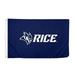 Rice University NCAA 100% Polyester Indoor Outdoor 3 feet x 5 feet Flag