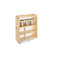 Rev-A-Shelf 449Ut-Bcsc-8C 9-1/4 Pull Out Base Cabinet Organizer Shelves - Natural Maple