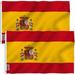 ANLEY Fly Breeze 3x5 Foot Spain Flag - Spainish National Flags Polyester (Pack of 2 )