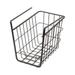 Jongmart Household Metal Under Shelf Hanging Storage Bin Basket with Open Front for Organizing Kitchen Cabinets Cupboards Pantries