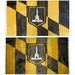 City of Baltimore MD Flag 3x5 Double Sided 2ply Sewn Banner 5x3 house banner