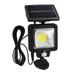 Aousin Solar Human Body Sensor Light Adjustable Motion Sensor Light for Courtyard (COB)