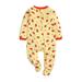 FRSASU Kids Clothes Clearance Autumn Baby Kids Double Zipper Clothes Sleeping Pajamas Rompers Overalls